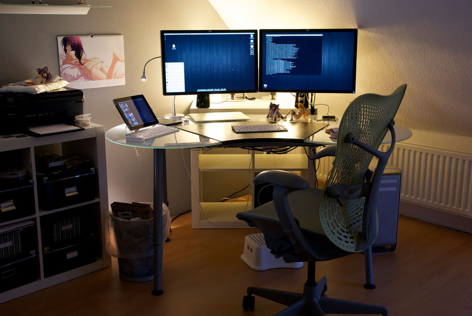 Hints On Ergonomically Optimizing A Home Workstation